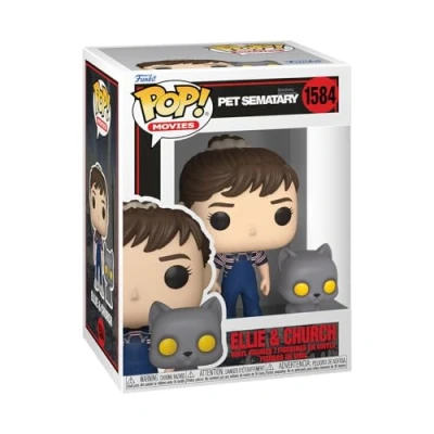 Image of Funko Pop! &amp; Buddy: Pet Sematary Ellie Creed Church 1986 Collectable Vinyl Figure Gift Idea Official Merchandise Toys for Kids Adults Movies Fans