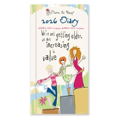 Image of Born To Shop Slim Diary 2026