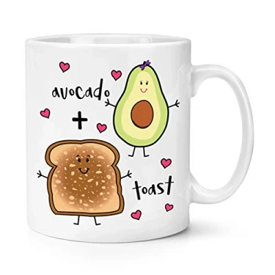 Image of Avocado Plus Toast 10oz Mug Cup