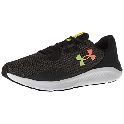 Image of Under Armour Charged Pursuit 3 Mens Trainers Grey/Black/Orange 10