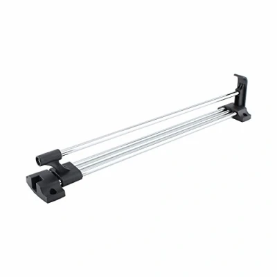 Image of Yosoo Heavy Duty Retractable Wardrobe Closet Pull Out Rod Clothes Hanger Towel Rail / Extending Storage Organiser Polished Chorme,40cm/ 15.7 Inches