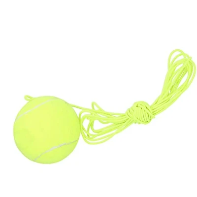 Image of CHICIRIS Tennis Ball with String, Practice Tool Elastic Rope for Tennis/basketball Courts Driveways