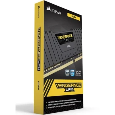 Image of Corsair CMK16GX4M2Z2666C16 Vengeance LPX 16 GB (2 x 8 GB) DDR4 2666 MHz C16 XMP 2.0 High Performance Desktop Memory Kit for AMD Ryzen, Black