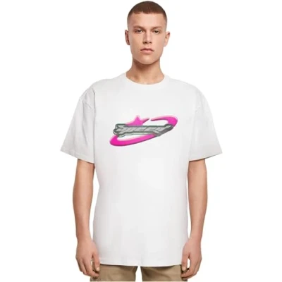 Image of Upscale by Mister Tee Speed LOGO Print Tshirt, Men&#039;s, Size: Large, White