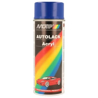 Image of EMT, PEUGEOTEMT Vehicle combination paint MOTIP 44864 400ml aerosol blue Kompakt metallic 400 ml