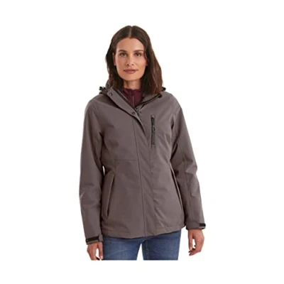 Image of Killtec KOW 140 WMN JCKT Women&#039;s Outdoor Jacket Functional with Zip Off Hood Waterproof, Windproof, Breathable