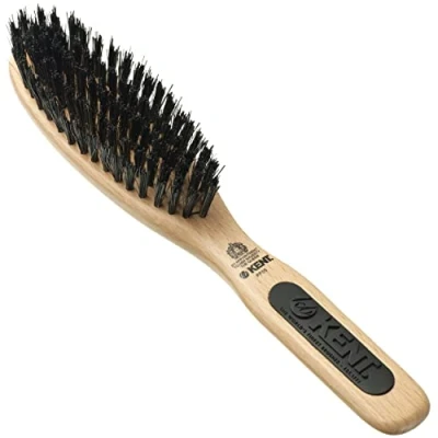 Image of Kent Natural Shine Narrow Grooming Pure Bristle Brush
