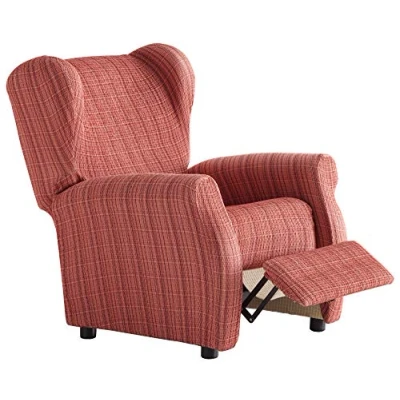 Image of Martina Home Haber Elastic Armchair Cover Relax 32x42x8 cm burgundy