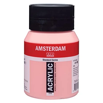 Image of Amsterdam Standard Series Acrylic Jar 500 ml Venetian Rose 316 (17723162)