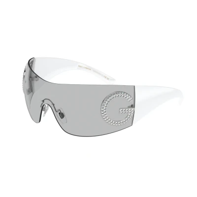 Image of Dolce&amp;Gabbana Sunglasses, Women&#039;s, Size: 40, Light grey