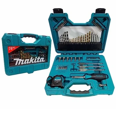 Image of Makita P 90336 Pro Power Tool Accessory Set Multi Colour (74 Piece)