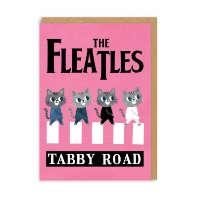 Image of The Fleatles Greeting Card