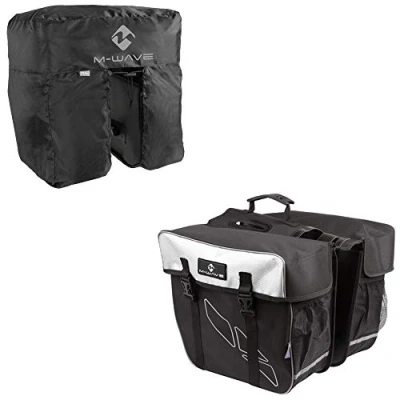 Image of M Wave Rear pannier bag incl. rain cover, 30 litres