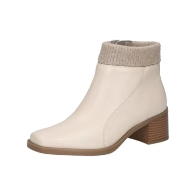 Image of CAPRICE Women&#039;s Ankle Boots 9 25318 43 Fashion, Cream Perlato, 8 UK