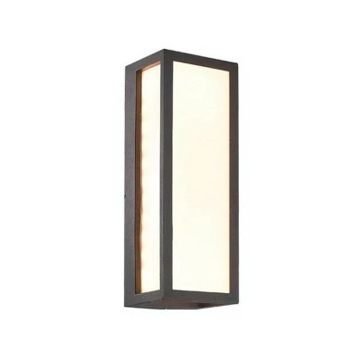 Image of Bobov Outdoor Sconce Wall Lamp LED 9W Graphite IP65