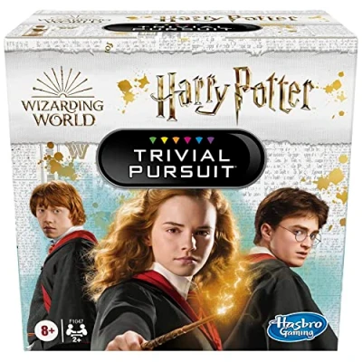 Image of Hasbro Gaming Trivial Pursuit: Wizarding World Harry Potter Edition Compact Trivia Game