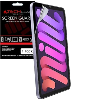 Image of TECHGEAR iPad Mini 7/6, (7th &amp; 6th Generation) Screen Protectors, Ultra CLEAR Protector Guard Cover Designed For 8.3&quot; 2024/2021