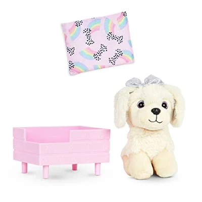 Image of Glitter Girls 62243452367 Toys Dog POSEABLE Plush Golden Retriever, ZEKE