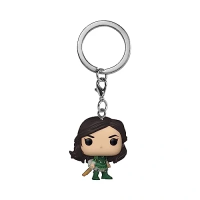 Image of Funko POP! Keychain: Marvel Eternals Sersi Ser the Novelty Keyring Collectable Mini Figure Stocking Filler Gift Idea Official Merchandise Movies Fans Backpack Decor