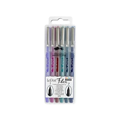 Image of Uchida Lepen Flex Set 6/Pkg Jewel Colors