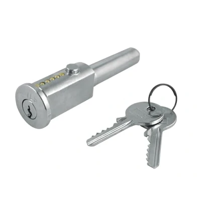 Image of ILS FDM007 1 Round Face Bullet Lock 91mm x 25mm 42mm FDM.007 Keyed Alike