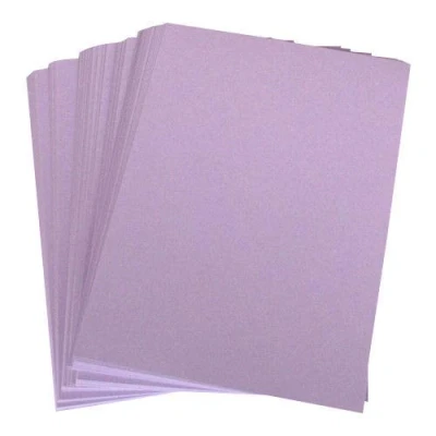 Image of StellaWeds 100 x A4 Lilac Card Stock 260gsm