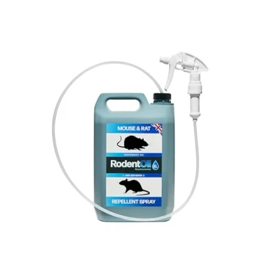 Image of Peppermint Oil, Rodent Mouse Repellent &amp; Rat Spray, 200ml High Strength Oil Based Concentrate, XL Spray kit just add Water