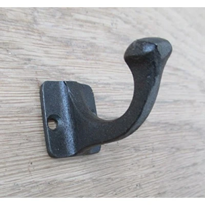 Image of IRONMONGERY WORLD® Antique CAST Iron Coat Hooks/Old Vintage HAT Hanging PEGS AI (AI 1555 Small Keys Hook)