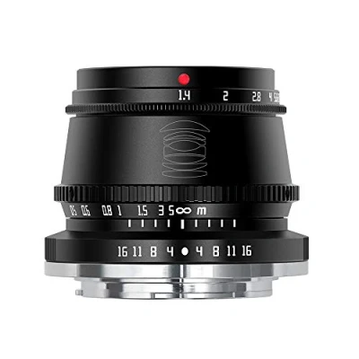 Image of TT Artisan 35 mm F1.4 APS C Object Connection MFT Mount Black Wide Angle Lens with Manual Focus