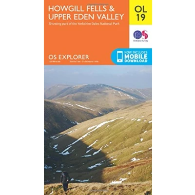 Image of Howgill Fells &amp; Upper Eden Valley: OL 19 (OS Explorer Map)