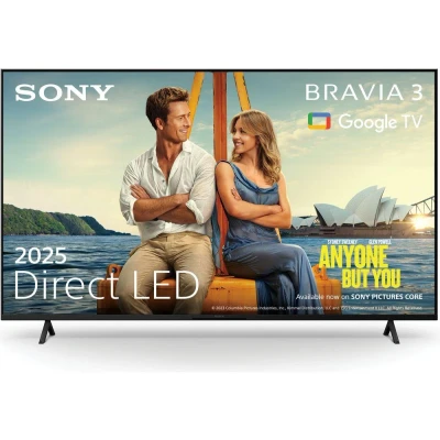 Image of Sony K55S38B 55 Inch Bravia 3 LED 4K Ultra HD HDR Smart Google TV 2025