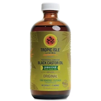 Image of Jamaican Black Castor Oil Rich in Vitamin E, Omega Fatty Acids &amp; Minerals For Hair Growth Oil, Skin Conditioning, Eyebrows Eyelashes (237ml Pet Bottle)