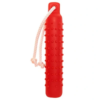Image of Horolas Dog Training Dummy, Floating Water Toy for Fetch Play and Training, Natural Rubber Chew Toys Brushing Stick Dental Care &amp; Teeth Cleaning