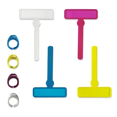 Image of 8 Pieces Finger Focus Highlighter, Guided Reading Strips Clear, Dyslexia Readers Tools, Colored Trackers for ADHD Adults Teens Students, Classroom, Home School Supplies (A)