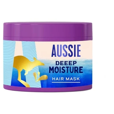 Image of Aussie Deeep Moisture Hair Mask, Vegan Treatment, 450ml