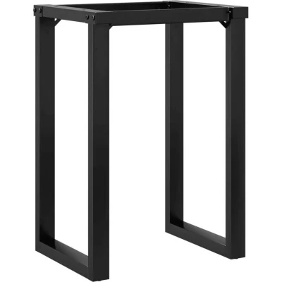 Image of vidaXL Dining Table Legs O Frame 60x40x73 cm Steel