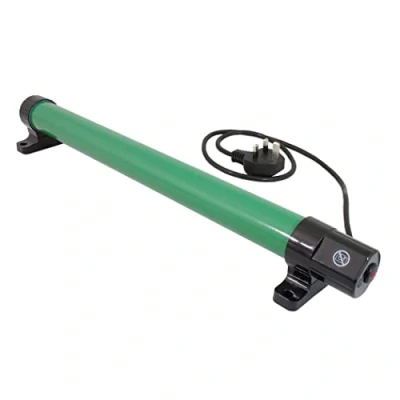 Image of LightHouse ECOH 080 ECOHEAT 80W Greenhouse Heater Temperature Control Eco Friendly Quiet for Garden Workshop, Garage, Warehouse. 608mm, Green