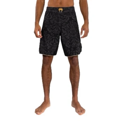 Image of Venum Unmatched Topuria Edition Fightshorts Sports shorts, Men&#039;s, Size: Medium, Black/antique gold