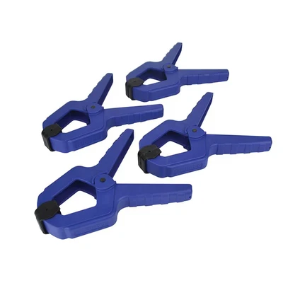 Image of Faithfull FAISPCL2 Spring Clamp Set of 4 50mm (2in) Capacity 12Kg Clamping Force