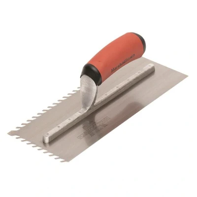 Image of Marshalltown LayFlat 6mm Notch Trowel 11 x 4.1/2in M/TMLF1411SD