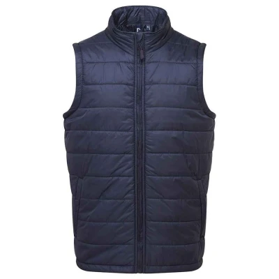 Image of Premier Mens Recyclight Padded Gilet (Navy) Size 3XL