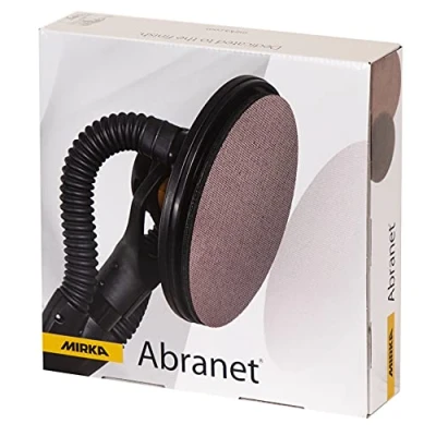 Image of Mirka Abranet sanding disc with net Ø 225 mm Grip / Grit P100 25 pcs for wood, filler, varnish, plastic 5422302510