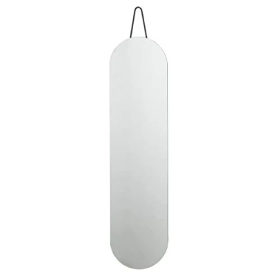 Image of Zone Denmark A Wall Mirror 120cm x 30cm Full Length Black