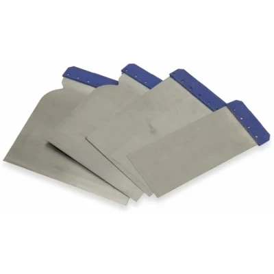 Image of 4pc Metal Filler Applicator set Blade widths 43, 71, 90 and 104mm length all 110mm