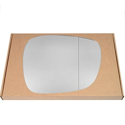 Image of Less4spares Wing Mirror Glass Right Compatible with BMW x1 2009 2012 STICK ON Driver Off Side Blind Spot