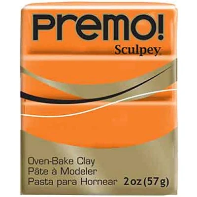 Image of Sculpey Premo Light Weight Professional Crafting Clay, Orange