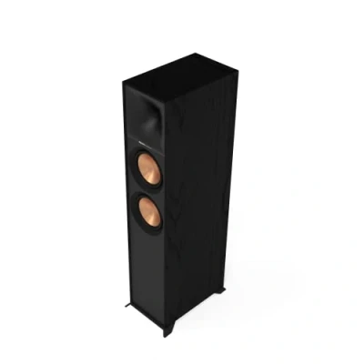 Image of Klipsch Reference R 600F Floorstanding Speakers Pair Black Ex Display Clearance