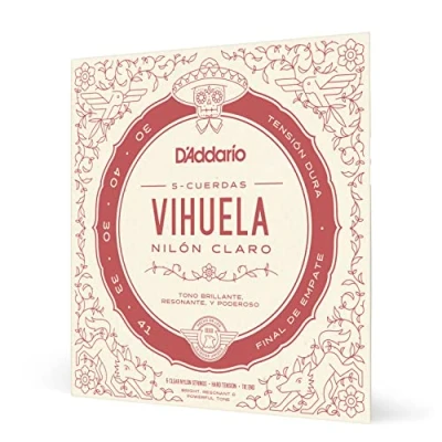 Image of D’Addario MV10H Vihuela Hard Tension Strings