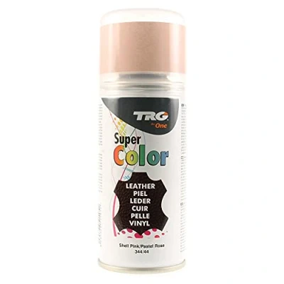 Image of TRG Super Color Spray Leather, Vinyl and Canvas Dye (#344 Shell Pink / 44 150 ml 3.77 oz.)