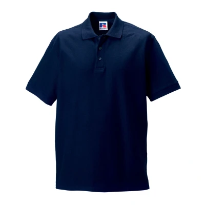 Image of Russell Athletic Mens Ultimate Classic Cotton Polo Shirt (French Navy) Size X Large